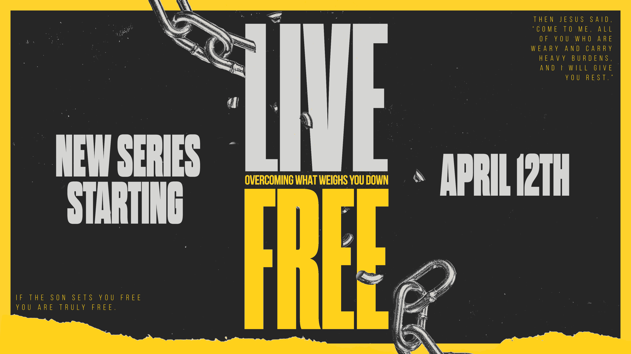 NEW SERIES - Live Free