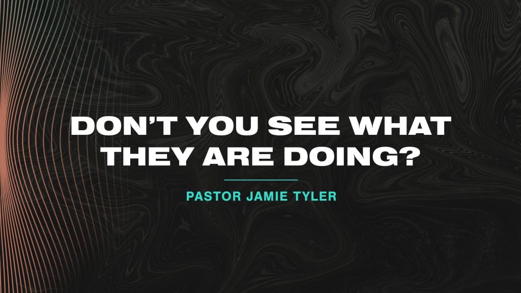 Don't You See What They are Doing?